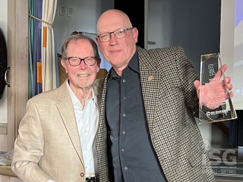 ISG, Sweden Federation Honor Klarberg - ISG Baseball-Softball